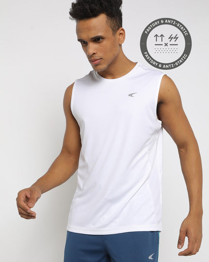 PERFORMAX Regular Fit Round-Neck T-Shirt with Logo Print - MALL