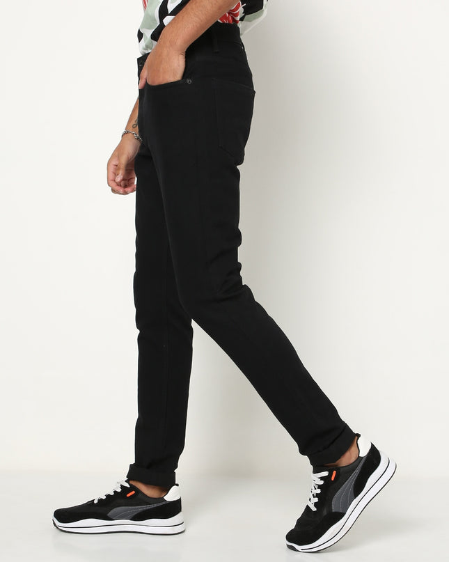 DNMX Lightly Washed Skinny Fit Jeans - MALL