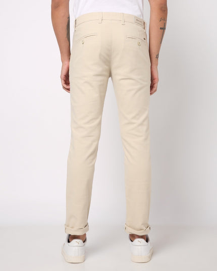 JOHN PLAYERS Men Skinny Fit Flat-Front Chinos - MALL