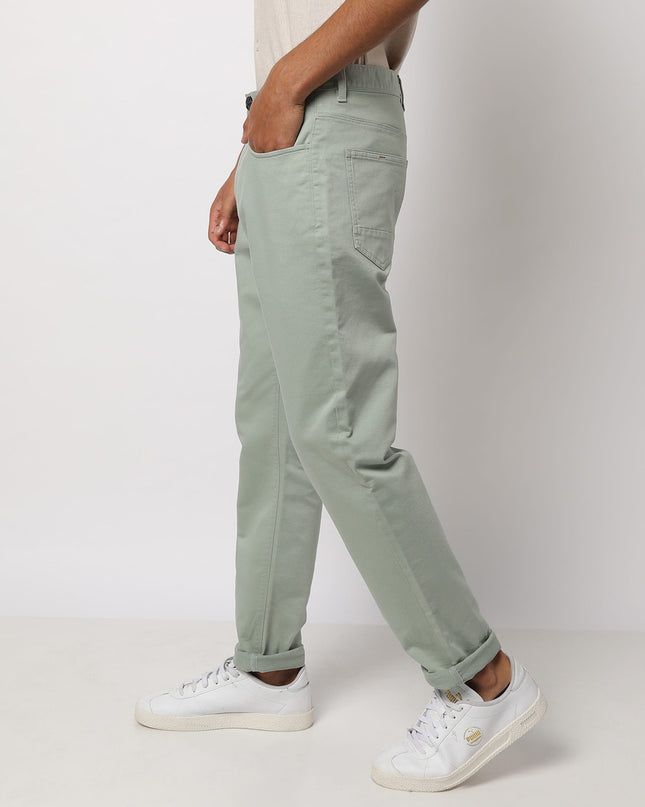 NETPLAY Men Tapered Fit Flat-Front Chinos - MALL