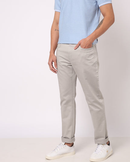 NETPLAY Men Tapered Fit Flat-Front Chinos - MALL