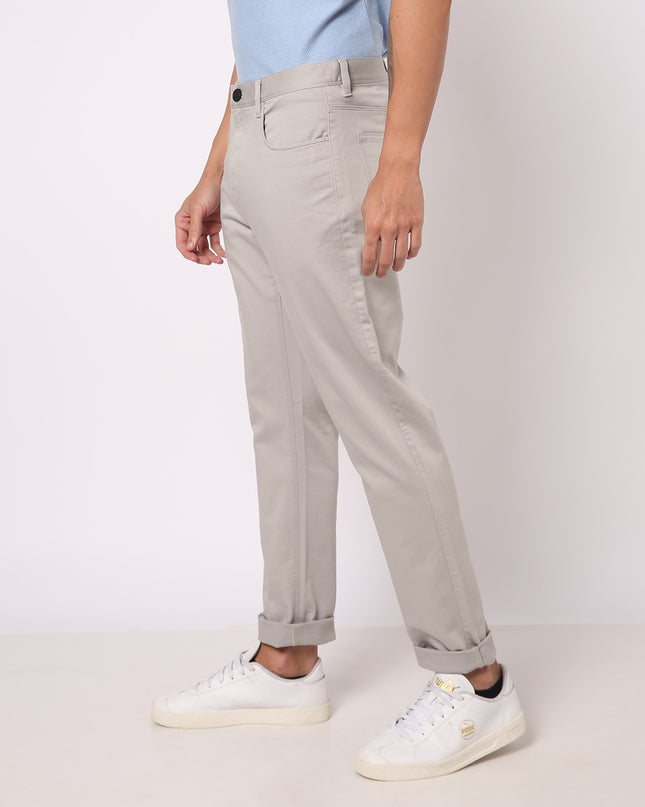 NETPLAY Men Tapered Fit Flat-Front Chinos - MALL