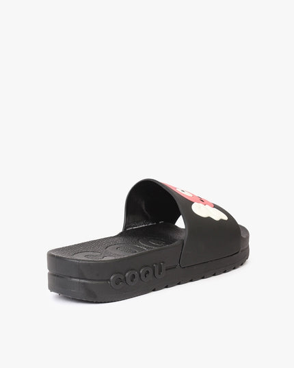 FRISBEE Women Colour block Slip-On Sliders - MALL