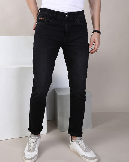 THE INDIAN GARAGE CO Lightly Washed Slim Fit Jeans - MALL