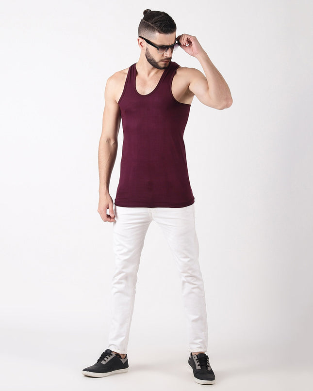 DOLLAR LEHAR Pack of 3 Sleeveless Vest - MALL