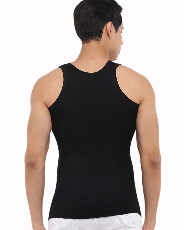 DOLLAR BIGBOSS Pack of 3 Solid Sleeveless Vest - MALL