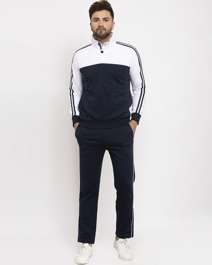 WILD WEST Colourblock Tracksuit with Insert Pockets - MALL