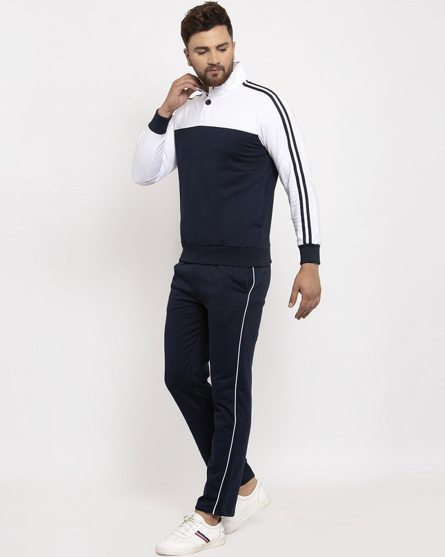 WILD WEST Colourblock Tracksuit with Insert Pockets - MALL