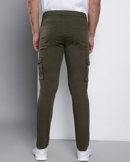 DENNISLINGO PREMIUM ATTIRE Men Flat-Front Tapered Fit Cargo Pants - MALL