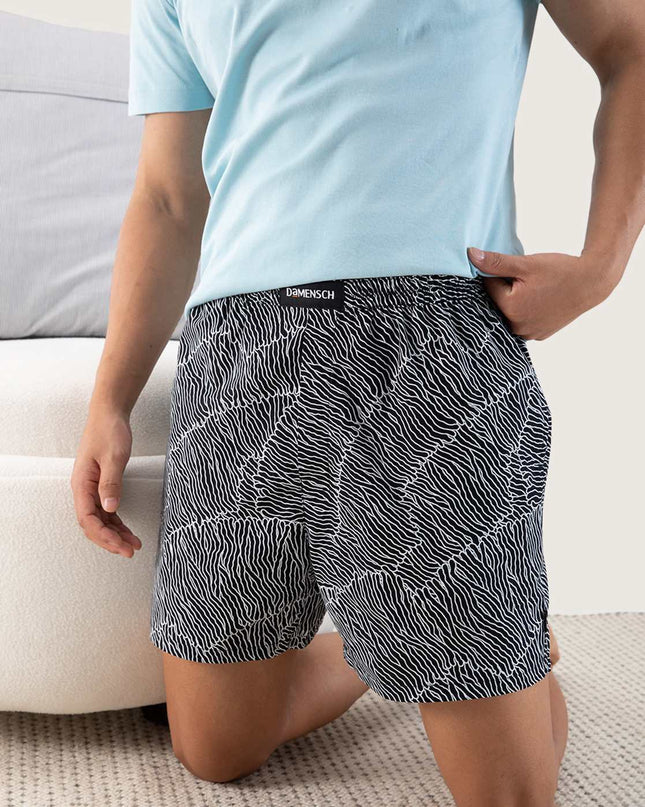 DAMENSCH Printed Boxers with Insert Pockets - MALL