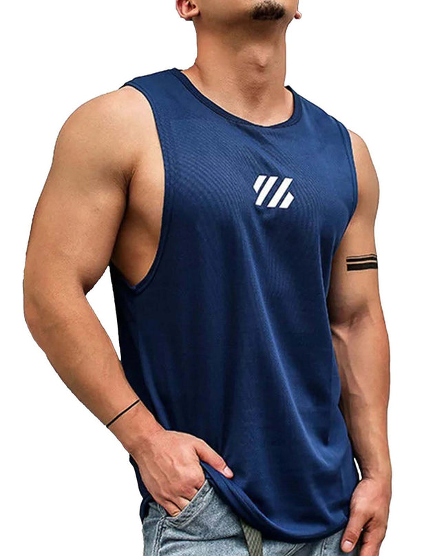 JUMP CUTS Pack of 3 Sleeveless Crew-Neck Vests - MALL