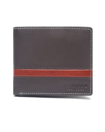 Leather Bi-Fold Wallet with Belt - MALL