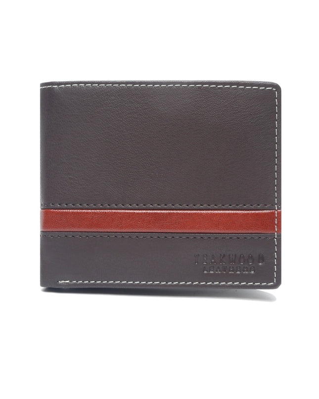 Leather Bi-Fold Wallet with Belt - MALL