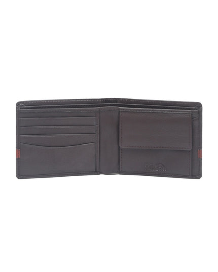 Leather Bi-Fold Wallet with Belt - MALL