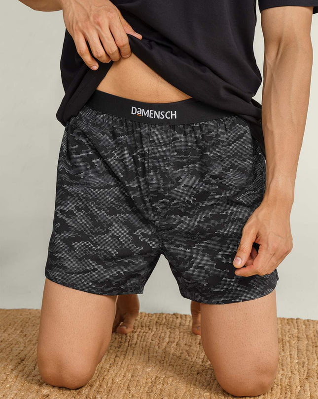 DAMENSCH Camouflage Print Regular-Fit Boxers - MALL