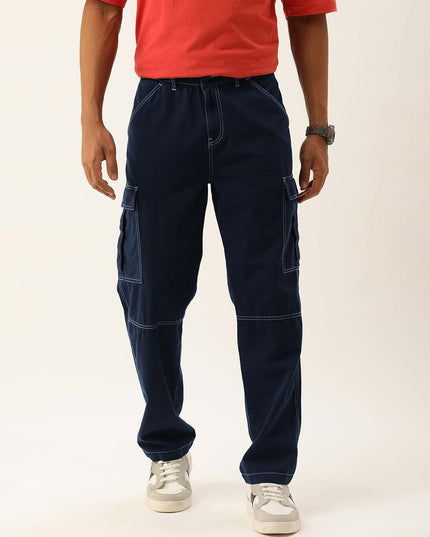 BENE KLEED Straight Fit Flat-Front Cargo Pants - MALL