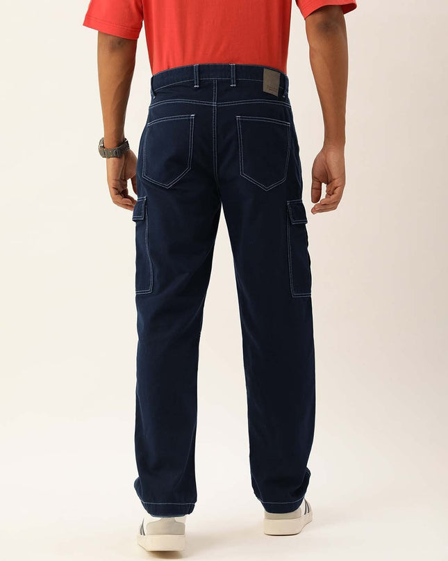 BENE KLEED Straight Fit Flat-Front Cargo Pants - MALL