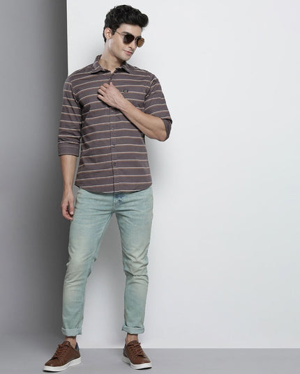 THE INDIAN GARAGE CO Washed Mid-Rise Slim Fit Jeans - MALL