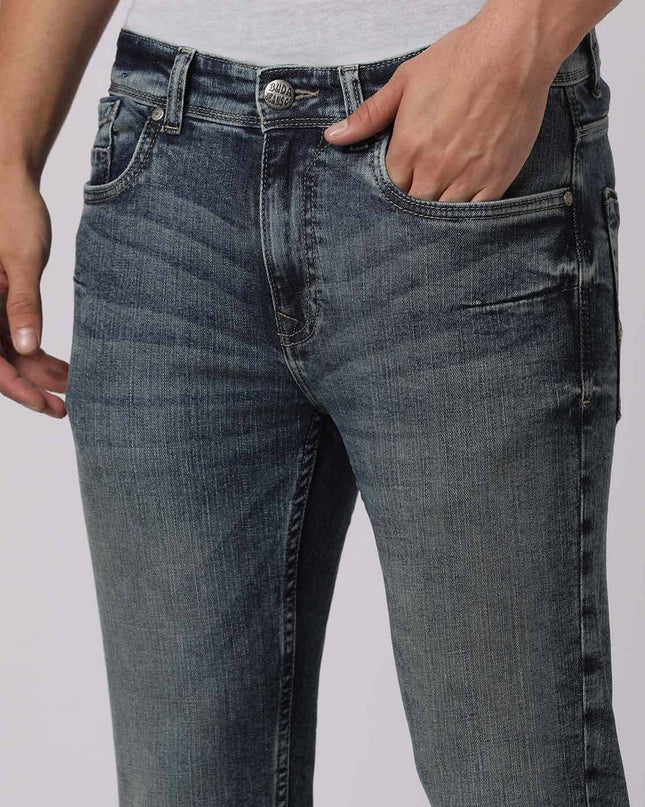 BUDA JEANS CO Heavily Washed Skinny Fit Jeans - MALL