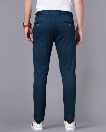 BRITISH CLUB Slim Fit Flat-Front Trousers - MALL