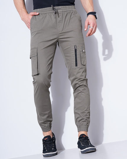 BRITISH CLUB Men Cargo Jogger Pants with Drawstring Waist - MALL