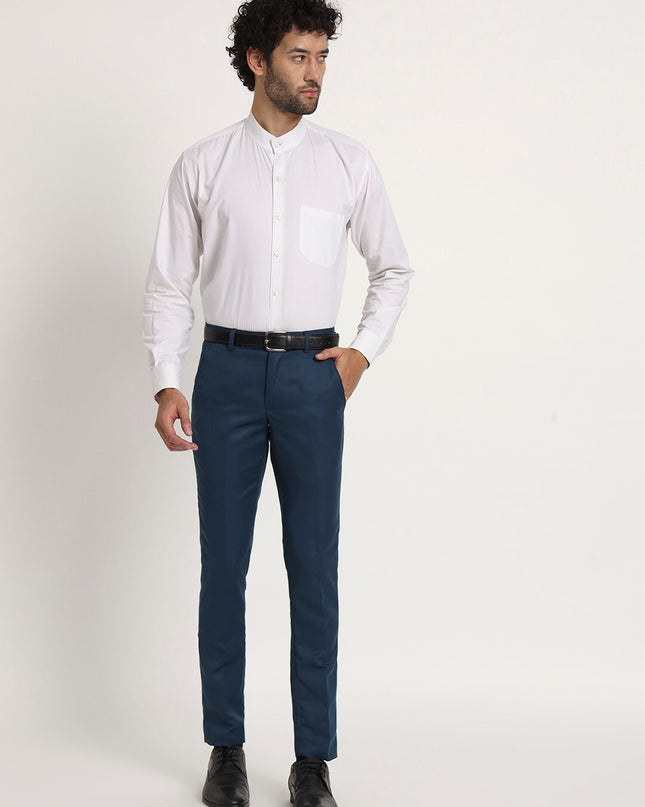 Aristitch Men Mid-Rise Relaxed Fit Formal Trousers - MALL