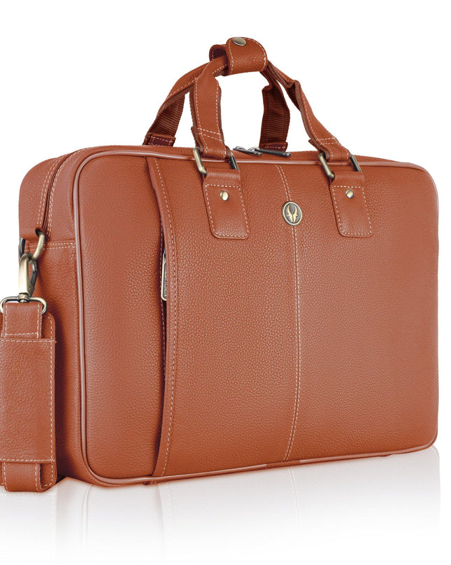 WildHorn Leather Laptop Bag for Men I Fits upto 16 inch Laptop - MALL