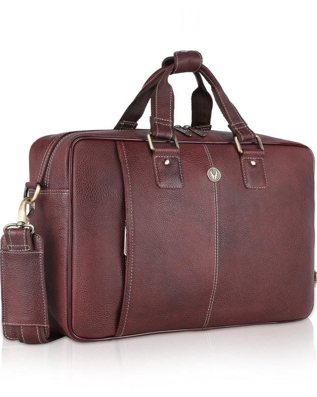 WildHorn Leather Laptop Bag for Men I Fits upto 16 inch Laptop - MALL