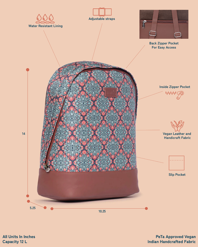 Kolkata Nouveau Dome Daypack