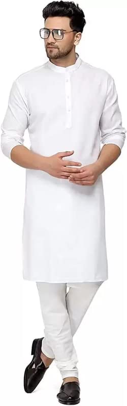 YOUTH RIDE Men's Solid Straight Kurta Pyjama Set Churidaar Pyjama Set Ideal for All Occasions - MALL