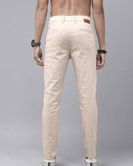 Roadster Men Budford Satin Stretch Chinos - MALL