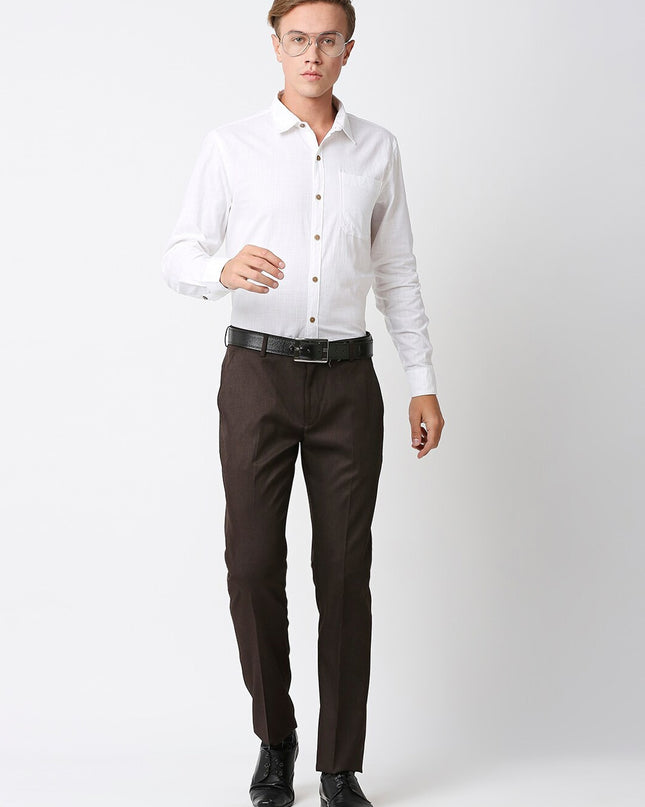 Solemio Men Formal Trousers - MALL