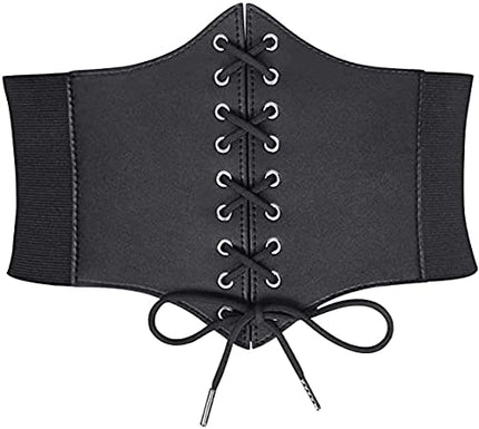 Cute Critters Women Corset Waist Belt - Black - MALL