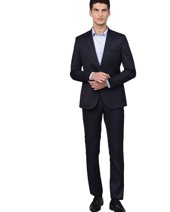 MANQ Men Slim Fit Single breasted Suit - MALL