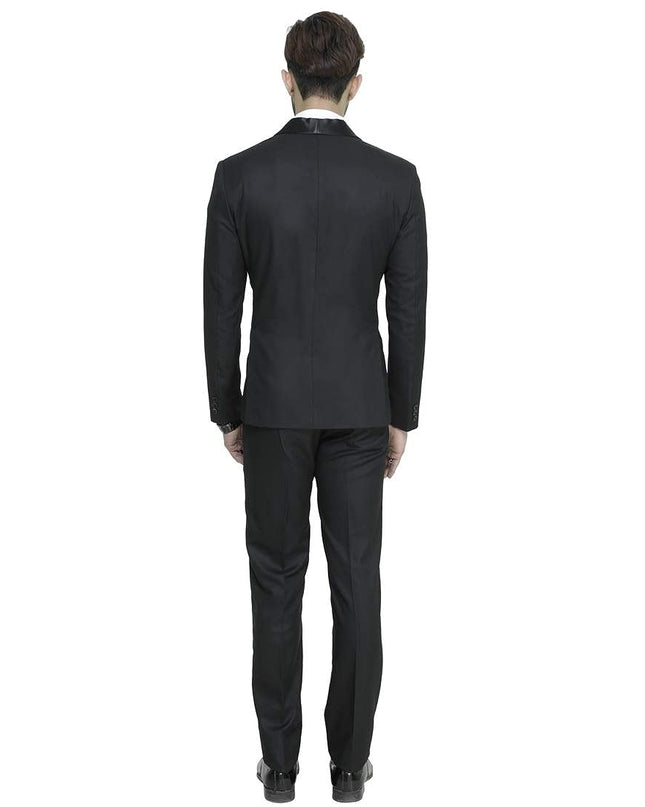 MANQ Men's Slim Fit Tuxedo Suit - MALL