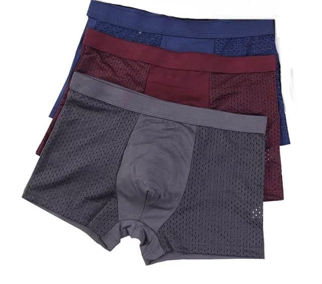 JYESHTA Trunks for Breathable Pouch Men Underwear Packs Trunk for Boys Mesh Boxer Briefs Pack of 2 Mens Trunk Boxer Trunks for Men - MALL