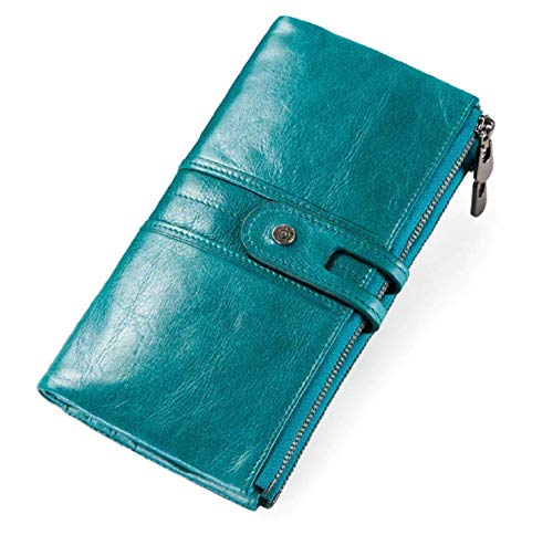 Genuine Leather Bifold Wallets for Women - MALL