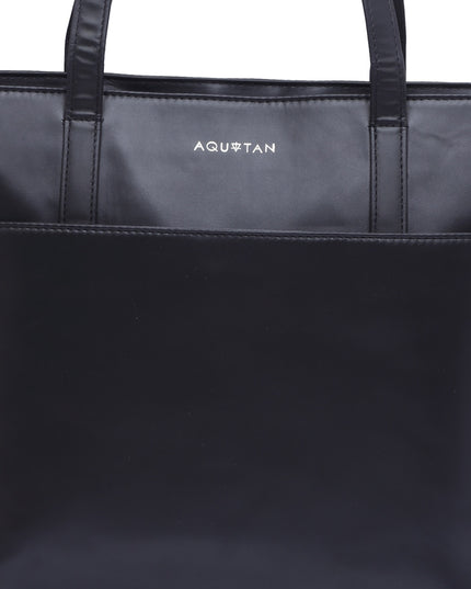 AQUATAN PU Shopper Tote Bag - MALL