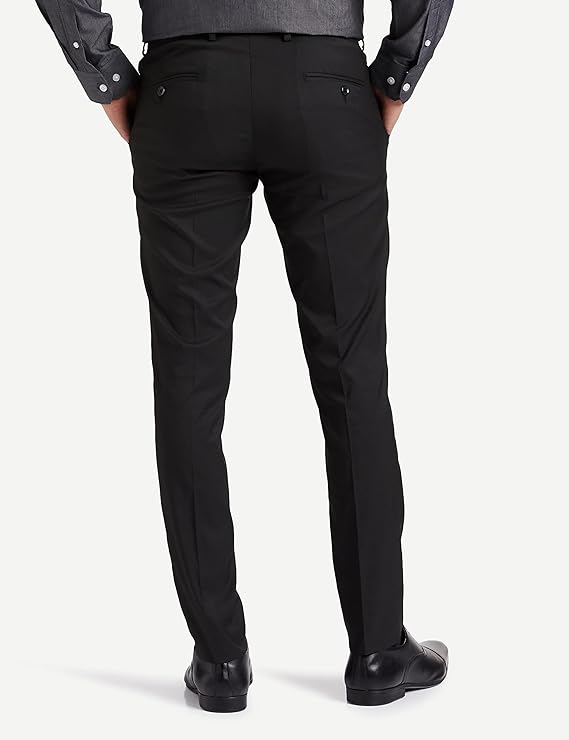 Symbol Men Slim Formal Trousers - MALL