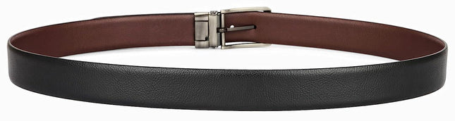 WildHorn Reversible Formal Leather Belt for Men I Durable Buckle I Heavy Duty