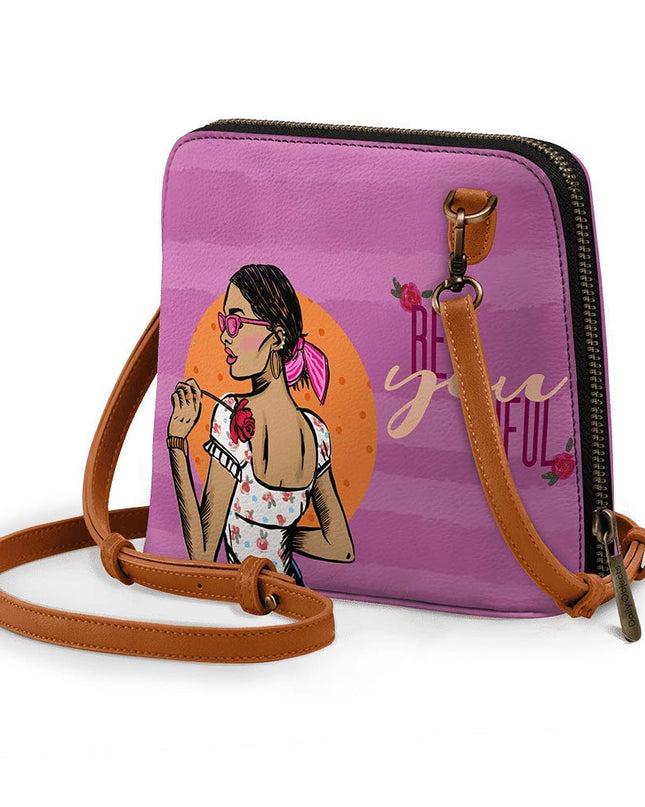 DailyObjects Trapeze Sling Crossbody Bag for Girls and Women - MALL