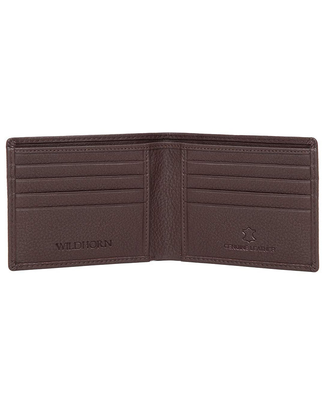 WildHorn Men's Classic Leather Wallet and Belt Combo - MALL