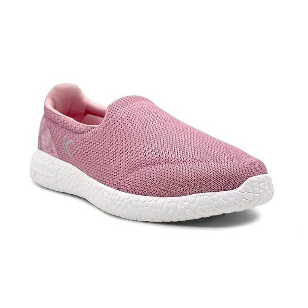 KazarMax Women Lightweight Casual Slip-On Walking Pink Sneaker - MALL