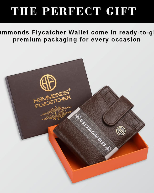 Hammonds Flycatcher Genuine Leather Wallet - MALL