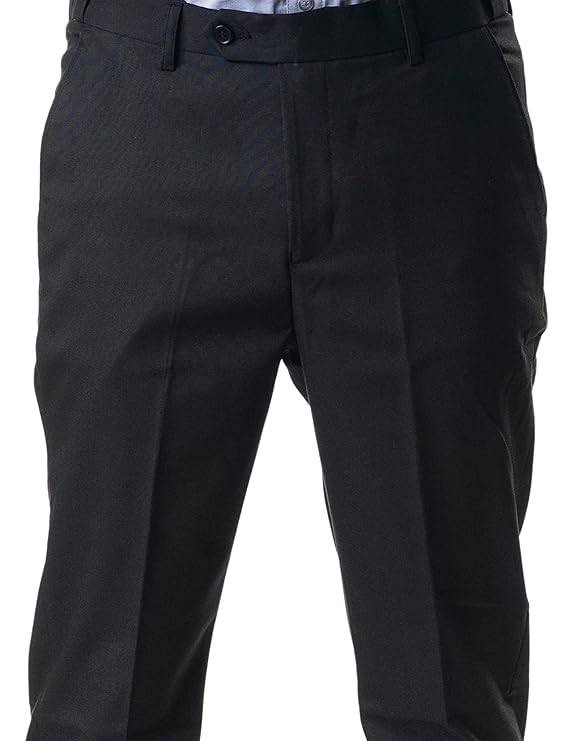 Jack and Jini Mens Formal Stretchable Regular Fit Trousers - MALL