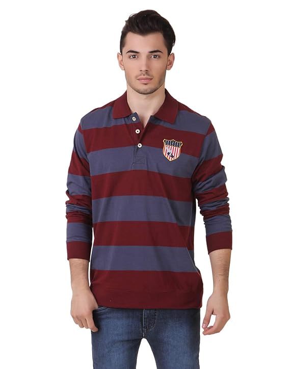 AMERICAN CREW Men's Polo Collar - MALL