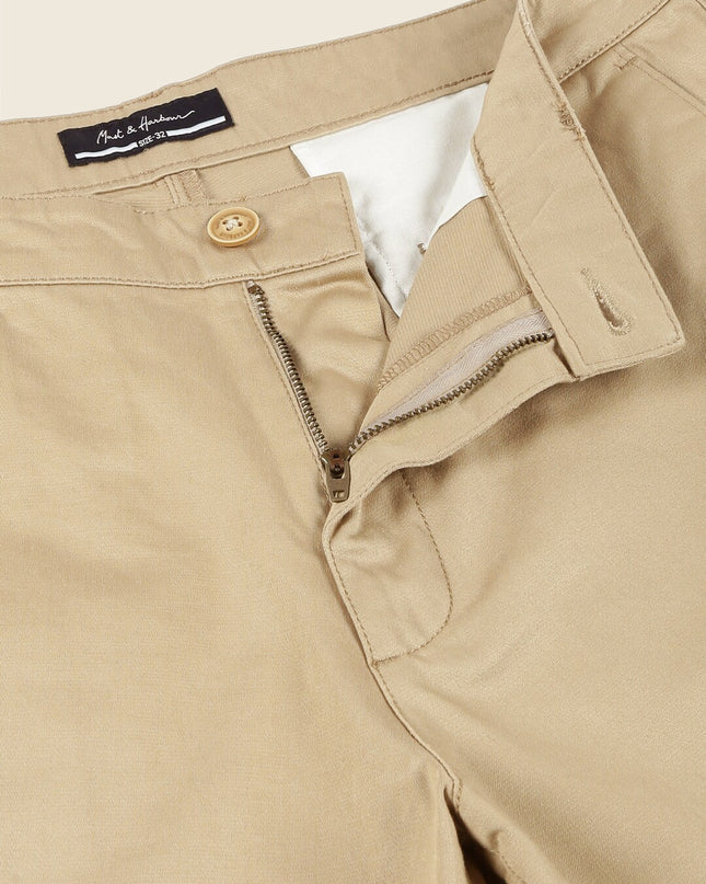 Mast & Harbour Men Mid-Rise Cotton Regular Shorts - MALL