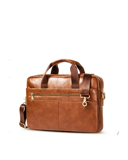 CONTACTS Men Tan Messenger Bag - MALL