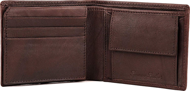 WildHorn Brown Genuine Men’s Leather Wallet - MALL