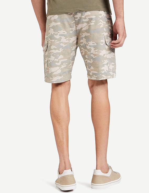 INKAST Khaki Men Woven Shorts - MALL